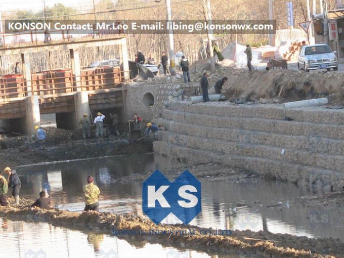 六角形/河岸の防ぐことのための Gabion 箱を得る電流を通された鉄ワイヤー