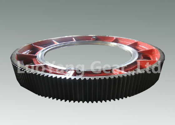 Heavy Duty Rotary Kiln Split Girth Gears For Ball Mill / Machine Parts