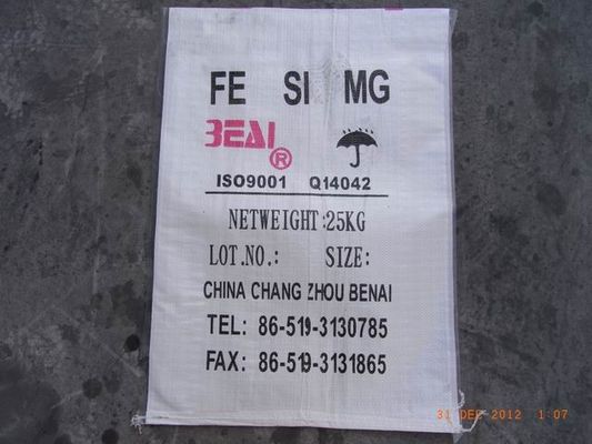 Nodulizer Ferrosilicon Magnesium / FeSiMg Alloy For Cast Iron ( Rare Earth )