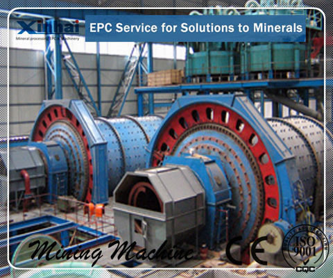 Grinding overflow Ball Milling Machine 18KW - 800KW WIth DC Motor