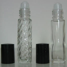 15ml roll on bottle with 3 stainless steel balls applicator